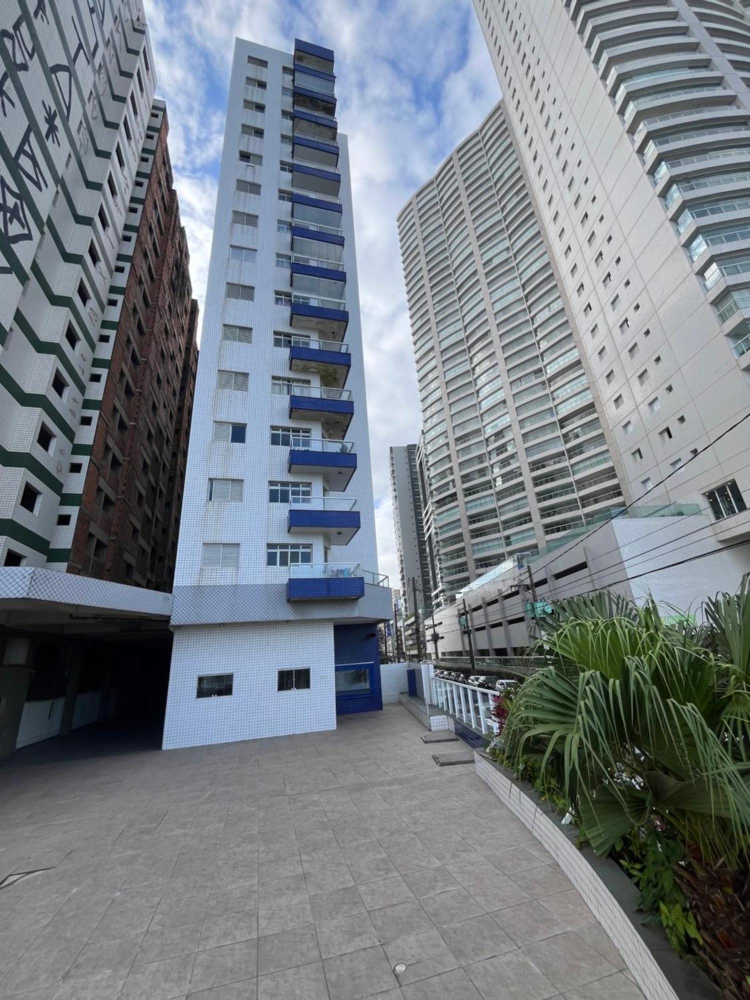Apartamento Vista Para Praia Praia Grande  Eksteriør bilde