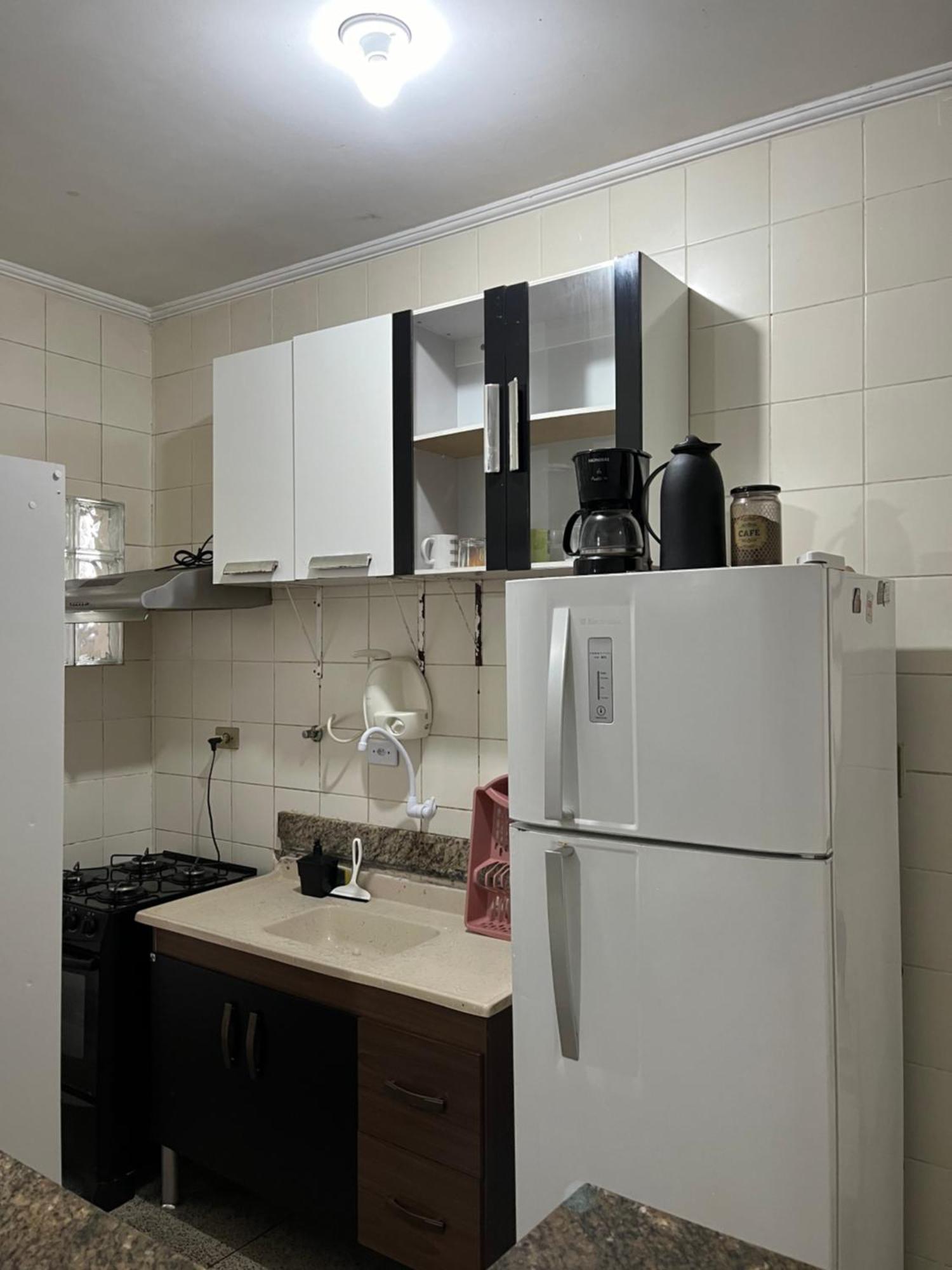 Apartamento Vista Para Praia Praia Grande  Eksteriør bilde