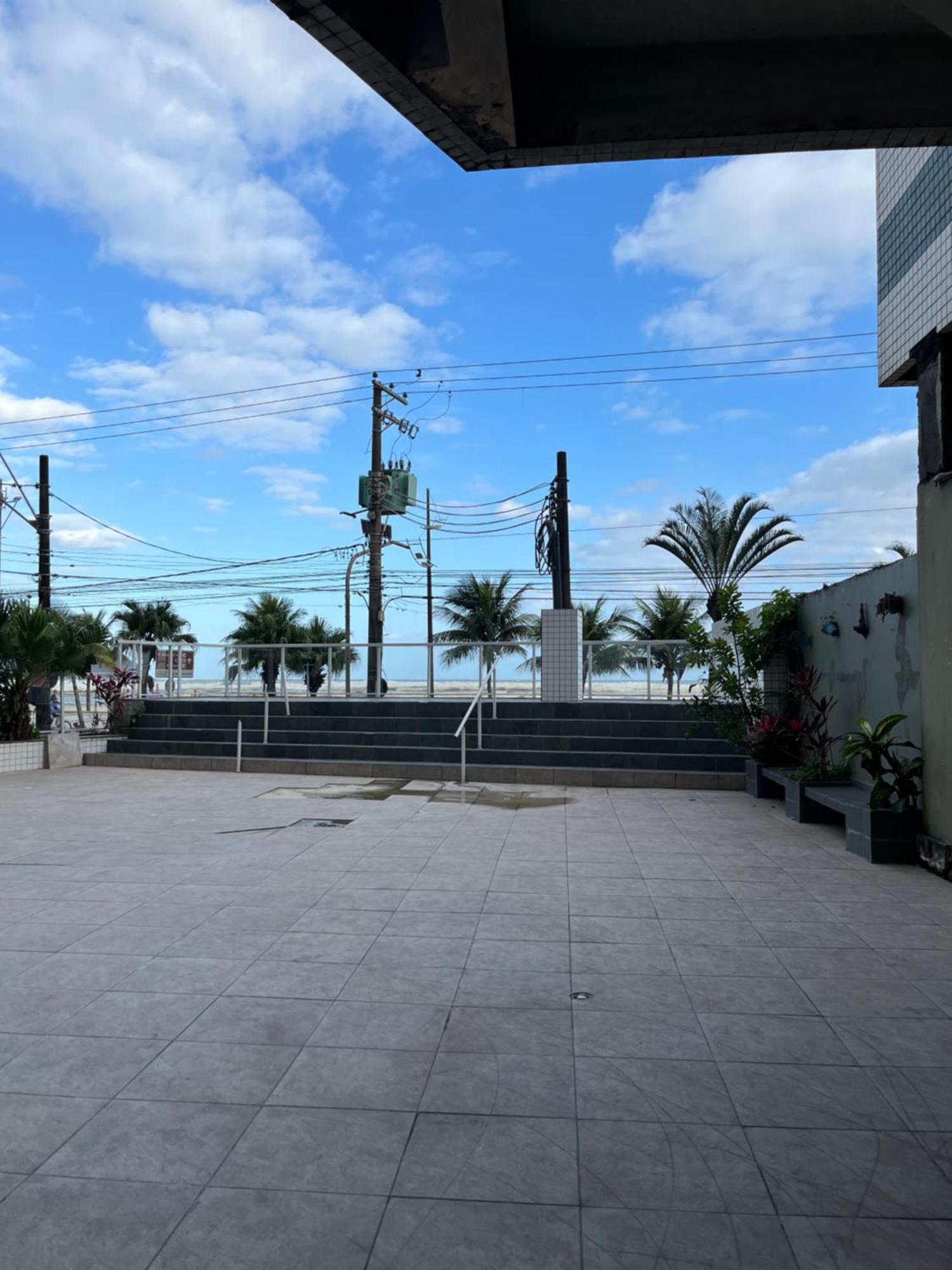 Apartamento Vista Para Praia Praia Grande  Eksteriør bilde