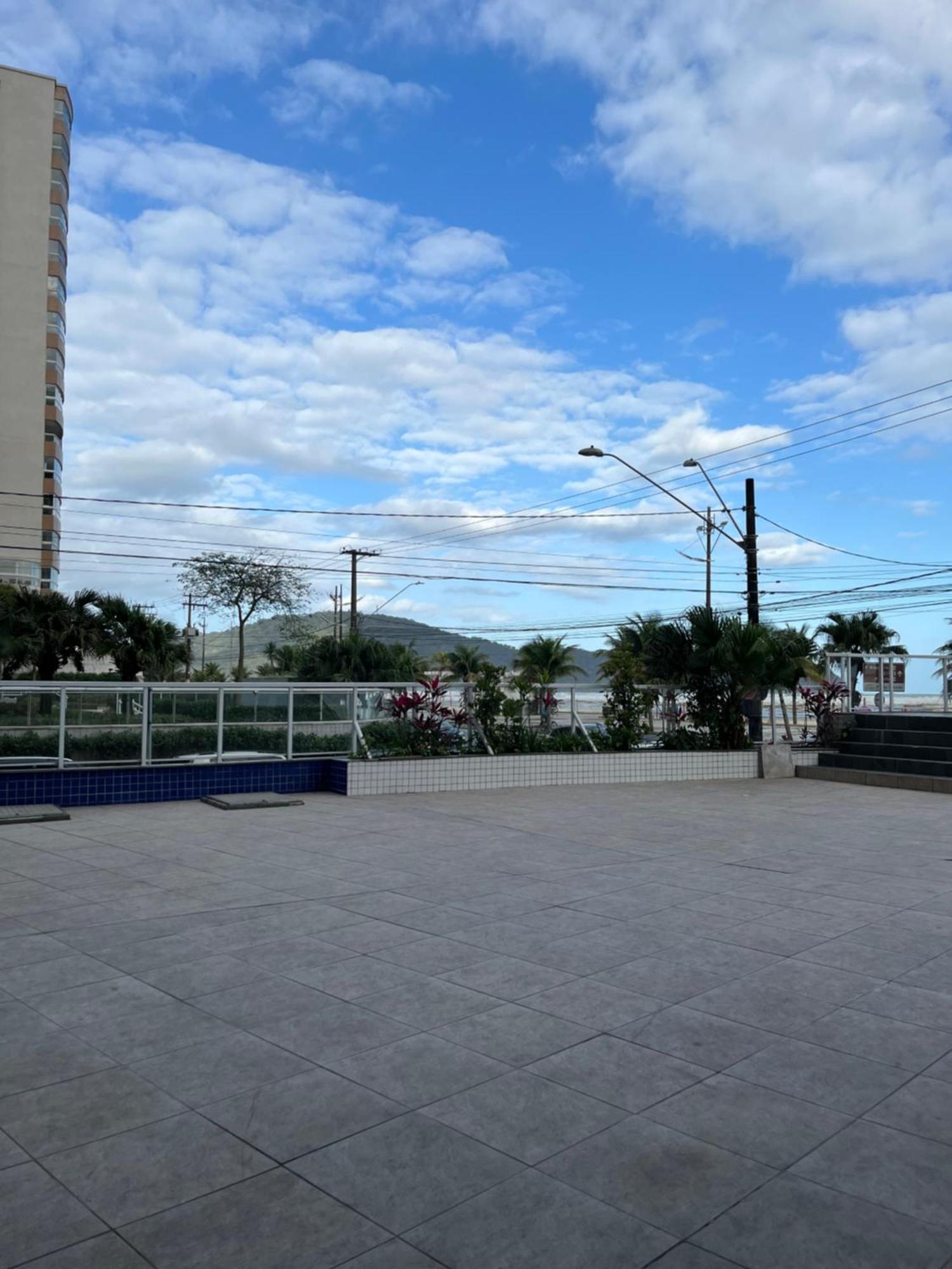 Apartamento Vista Para Praia Praia Grande  Eksteriør bilde
