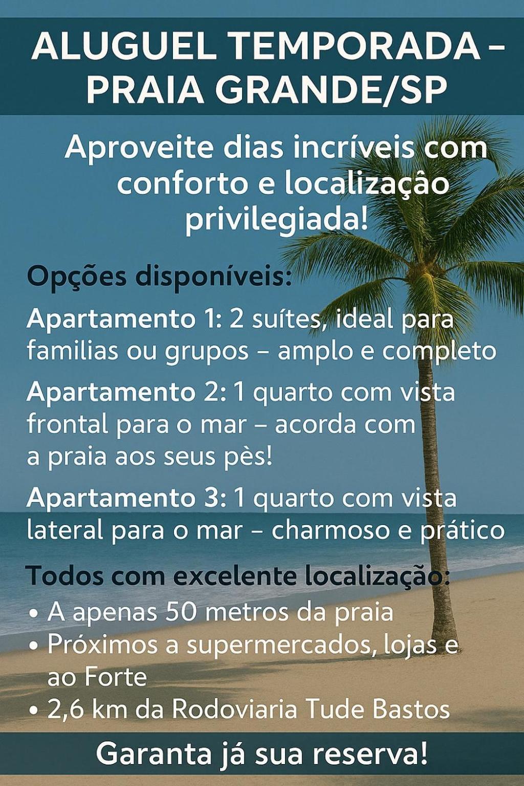 Apartamento Vista Para Praia Praia Grande  Eksteriør bilde